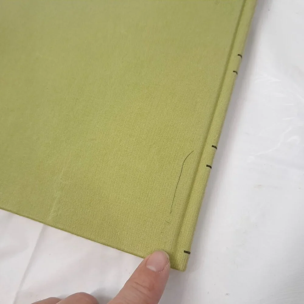 Vintage Federal Supply‎ Service RECORD Log Memorandum Book green notebook lined
